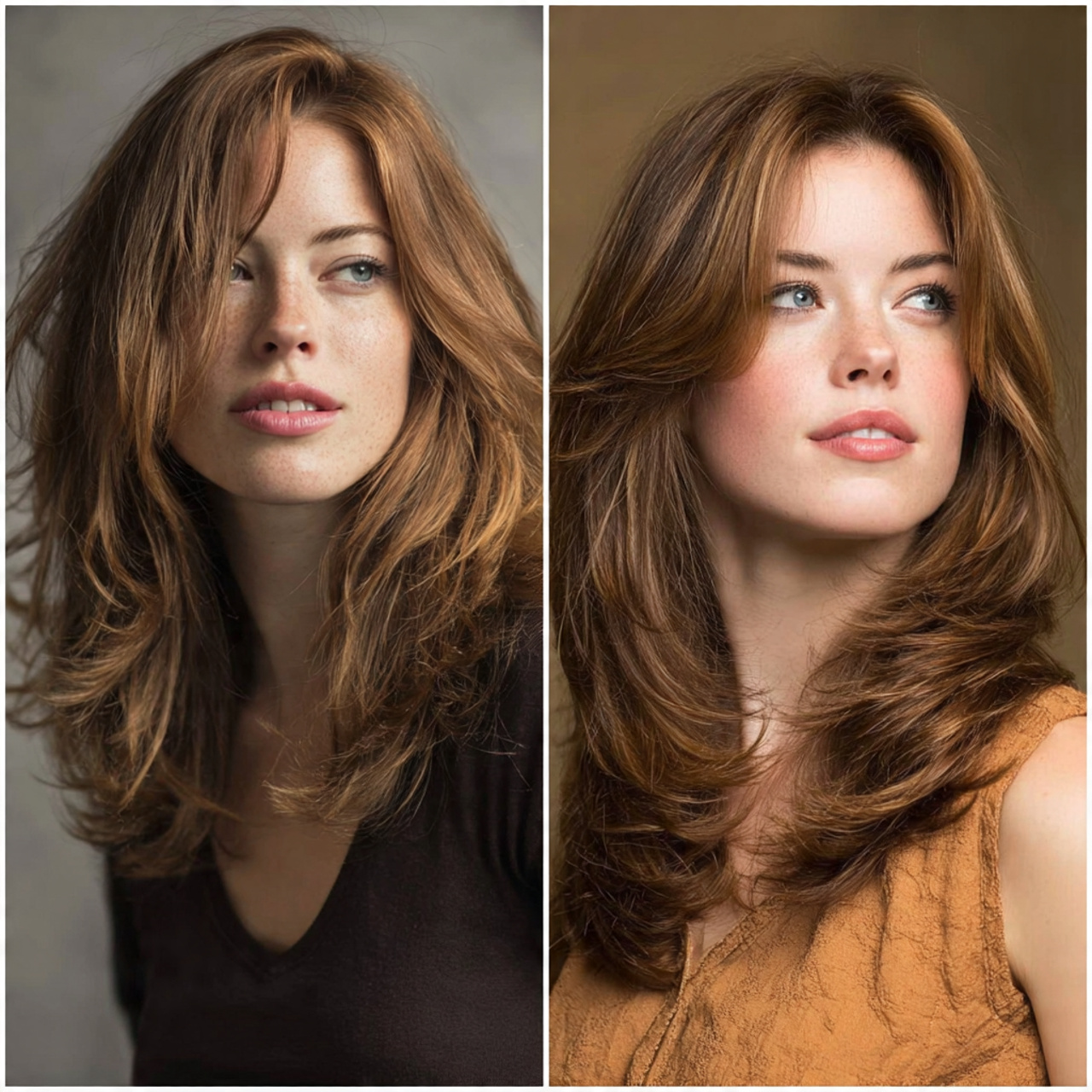 Medium layered hairstyles