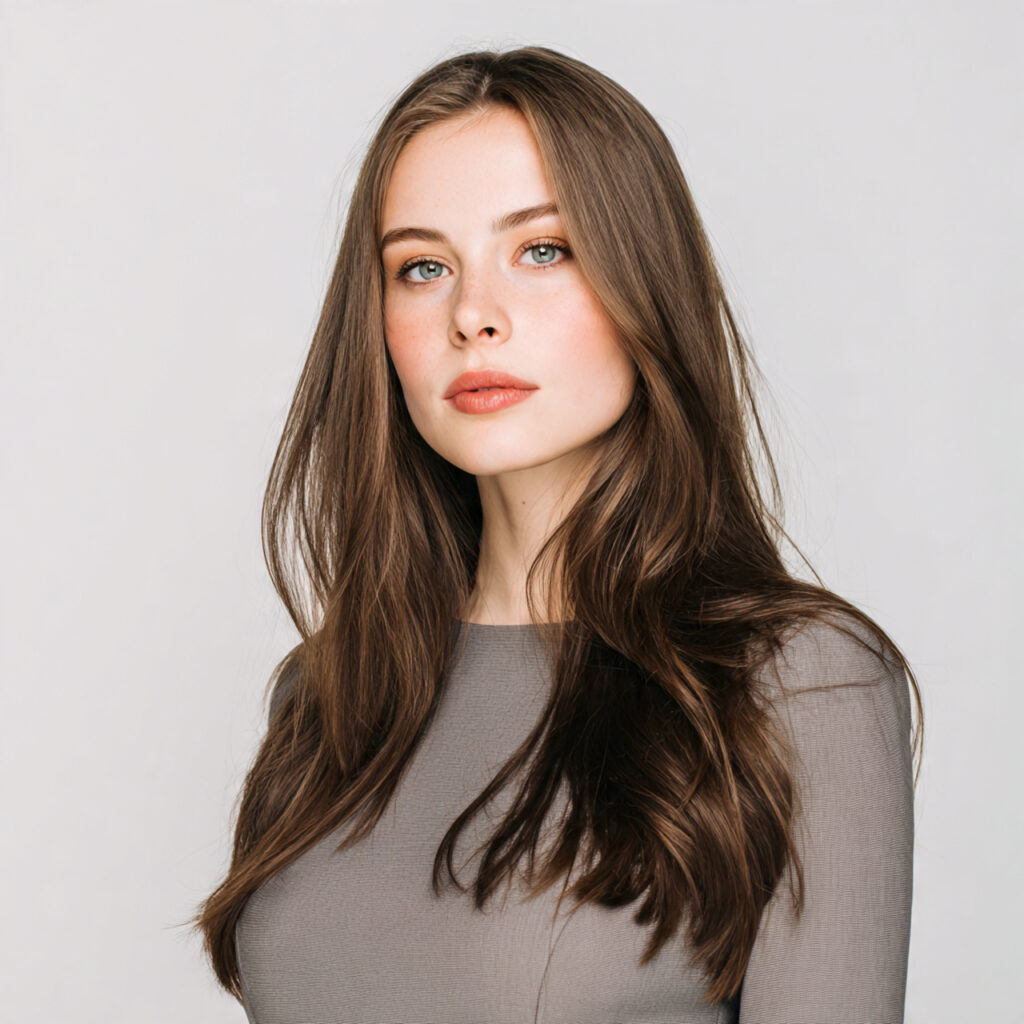 Long Hair With Chic Simplicity Ideas