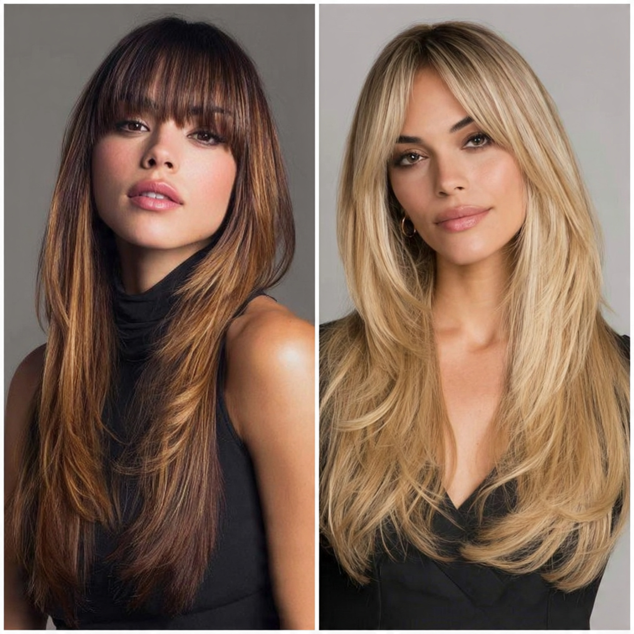 Modern long haircut ideas