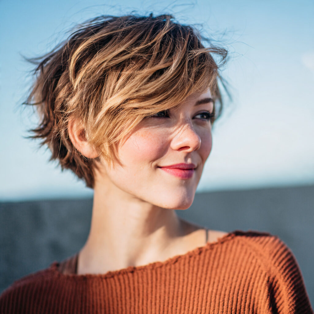 Casual short shag ideas