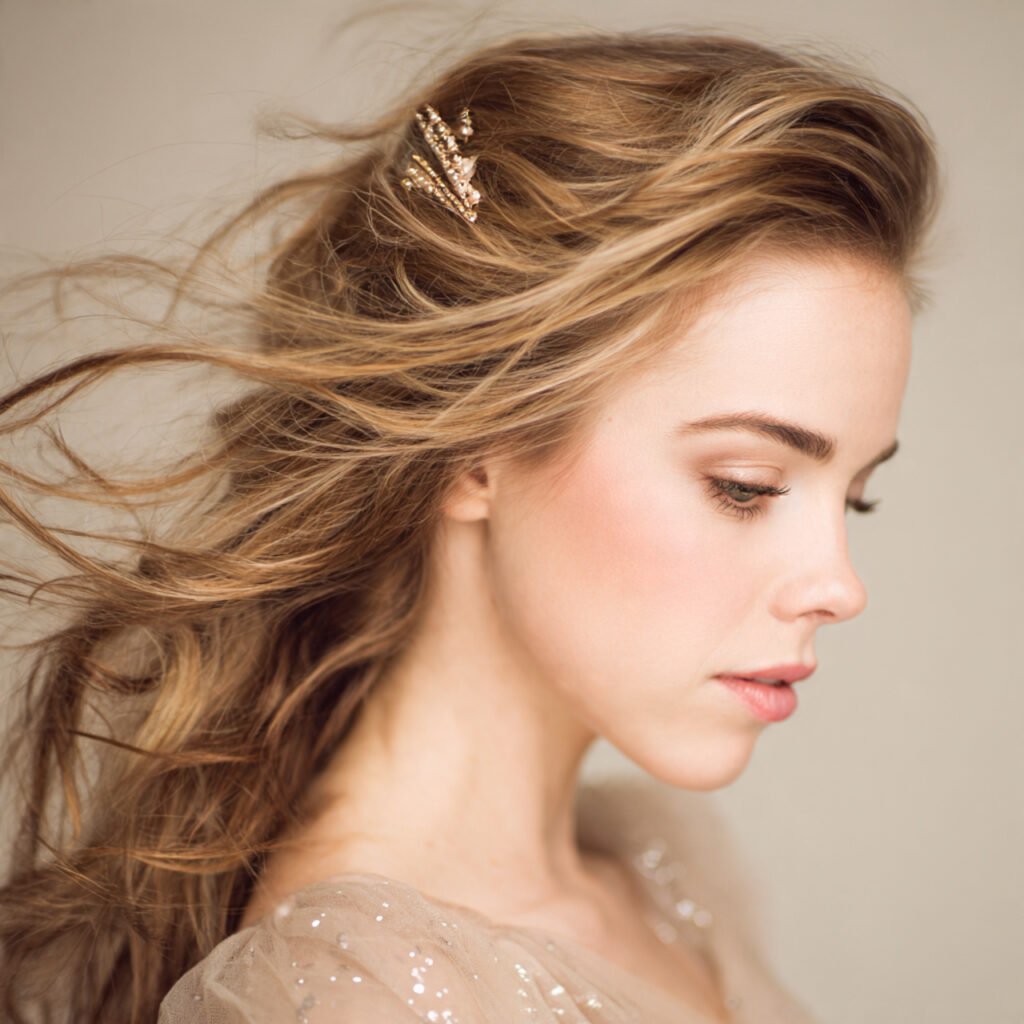 Feminine Claw Clip Hairstyle Idea