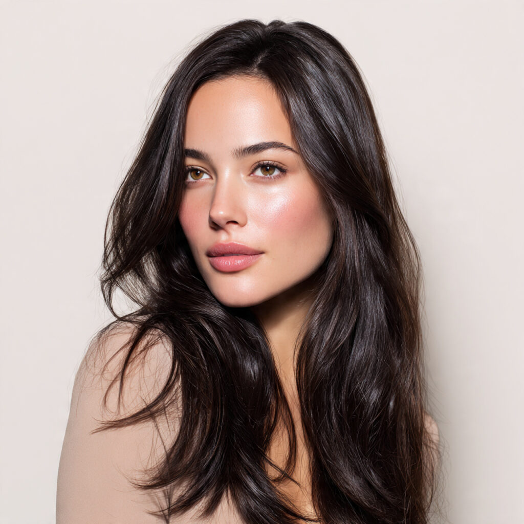 Face-Framing Long Hair Ideas