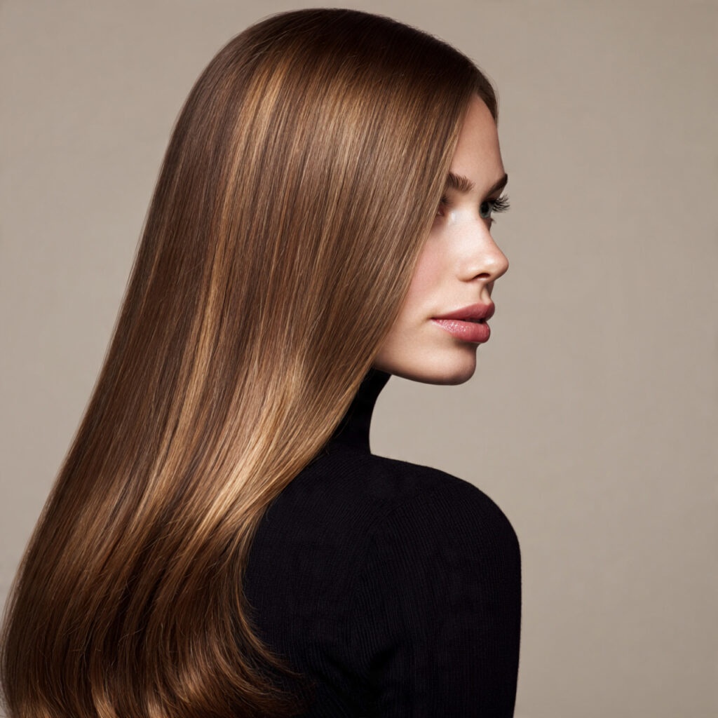 Classic Straight Hair Styling Ideas