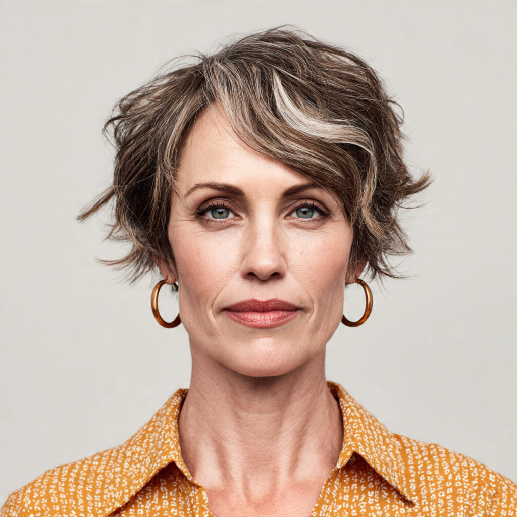Layered Haircuts for Women Over 40 Ideas