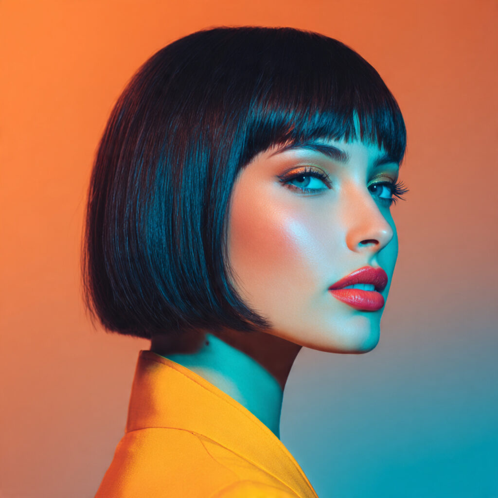 Short Bob Eid Hairstyles Ideas for Eid