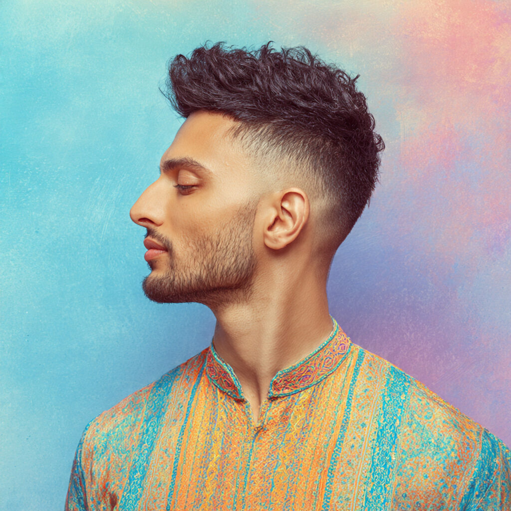 30 Simple Eid Hairstyle for Men Ideas for a Fresh Festive Look 31 Fresh Fade with Texture Hairstyle Ideas