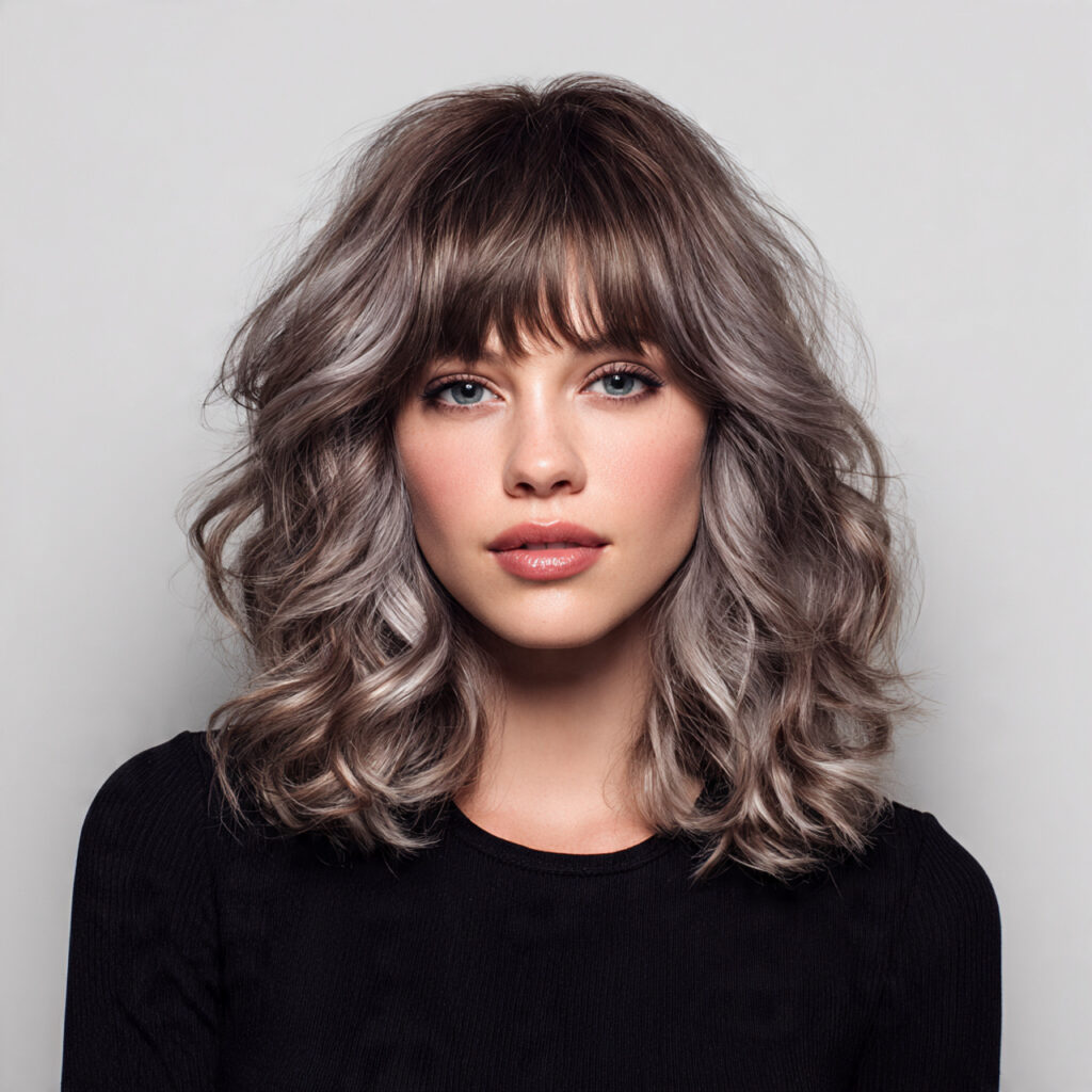 Pearl Gray Hair Blend Idea