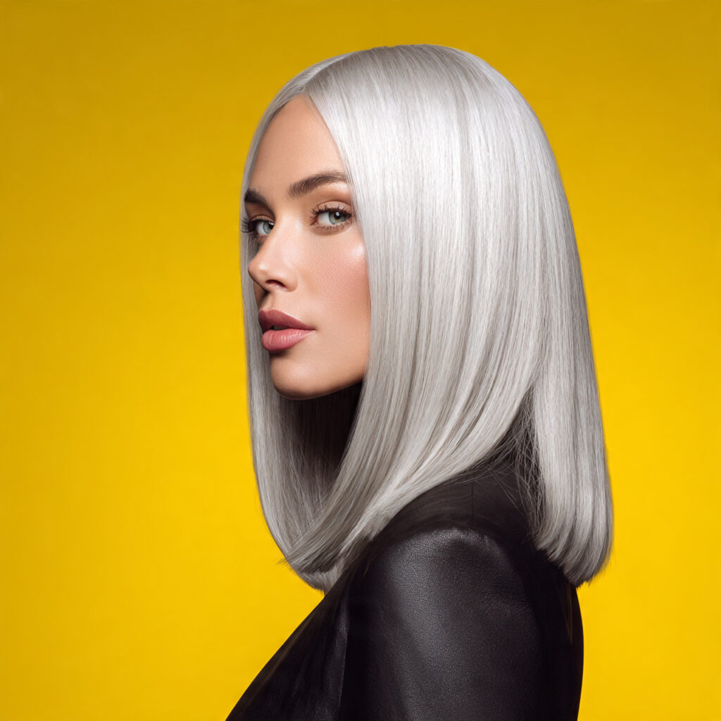 Metallic Silver Blend Idea