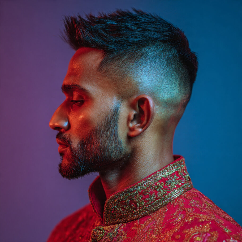 30 Simple Eid Hairstyle for Men Ideas for a Fresh Festive Look 26 Modern Temple Fade Hairstyle Ideas