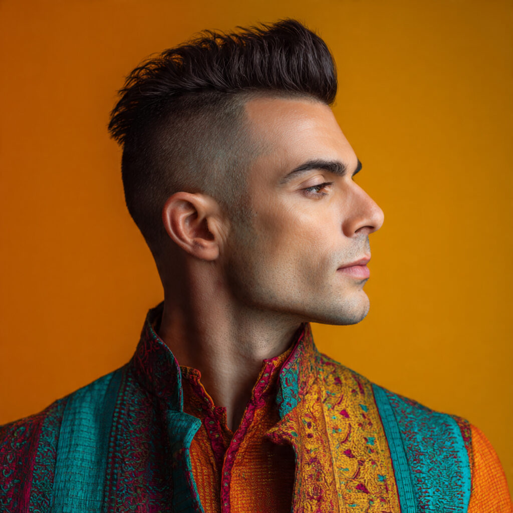 30 Simple Eid Hairstyle for Men Ideas for a Fresh Festive Look 21 Short Pompadour Hairstyle Ideas