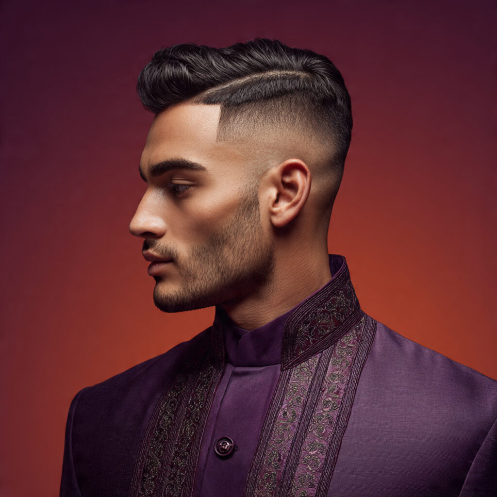 30 Simple Eid Hairstyle for Men Ideas for a Fresh Festive Look 29 Subtle Hard Part Hairstyle Ideas