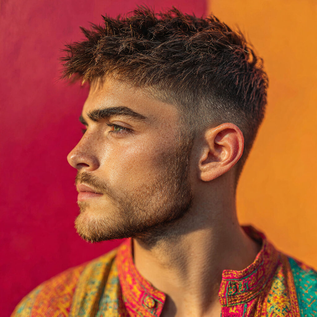 30 Simple Eid Hairstyle for Men Ideas for a Fresh Festive Look 4 Textured Crop Hairstyle Ideas