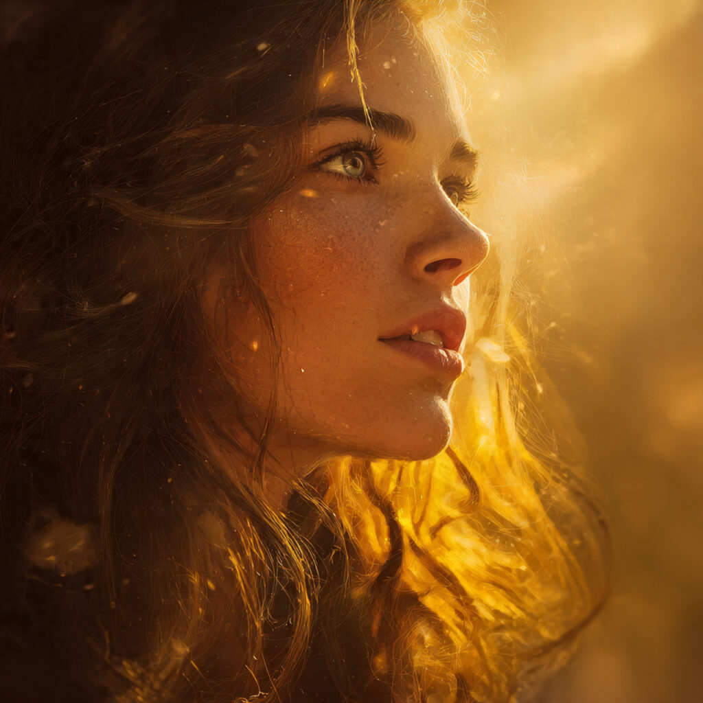 Golden Brunette Glow Ideas