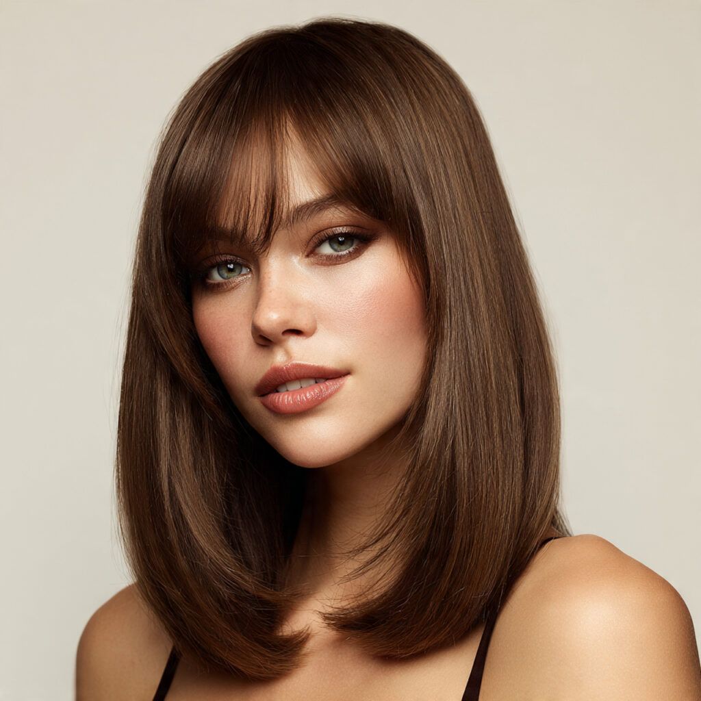 Ash Brown Dimensional Hair Ideas