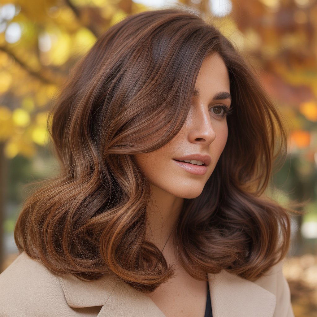 22 Trendy Fall Brunette Hairstyle Ideas for Every Hair Length 11 Fall Brunette Hairstyle