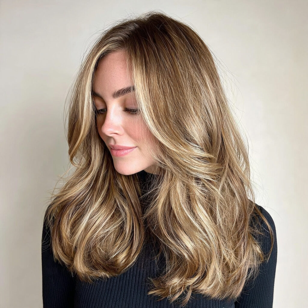 25 Fall Blonde Hairstyle Ideas You’ll Love for a Cozy, Stylish Look 12 Bronde Fall Fusion Ideas
