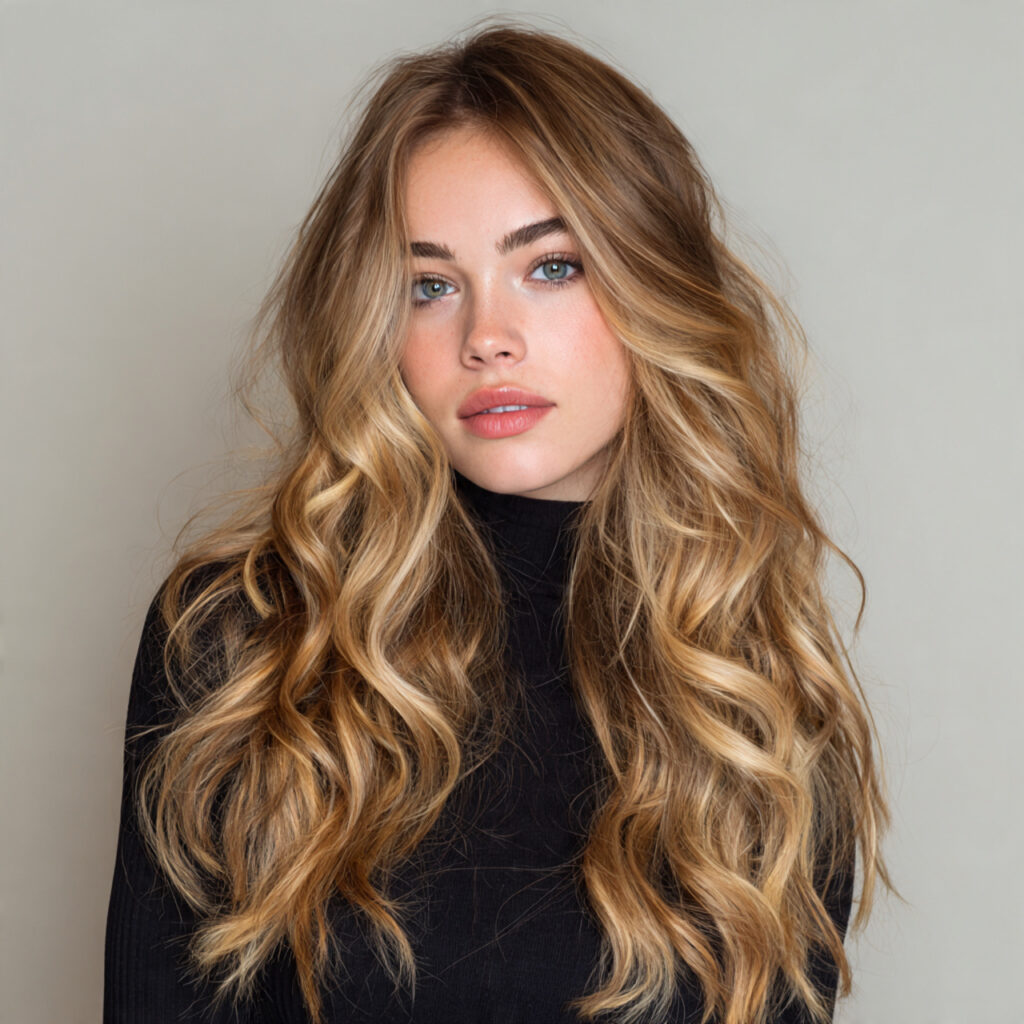 25 Fall Blonde Hairstyle Ideas You’ll Love for a Cozy, Stylish Look 3 Caramel Blonde Balayage Ideas