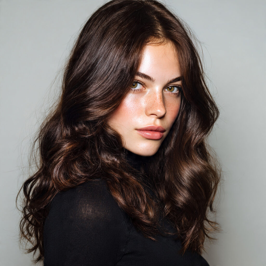 Deep Brunette Shine Ideas