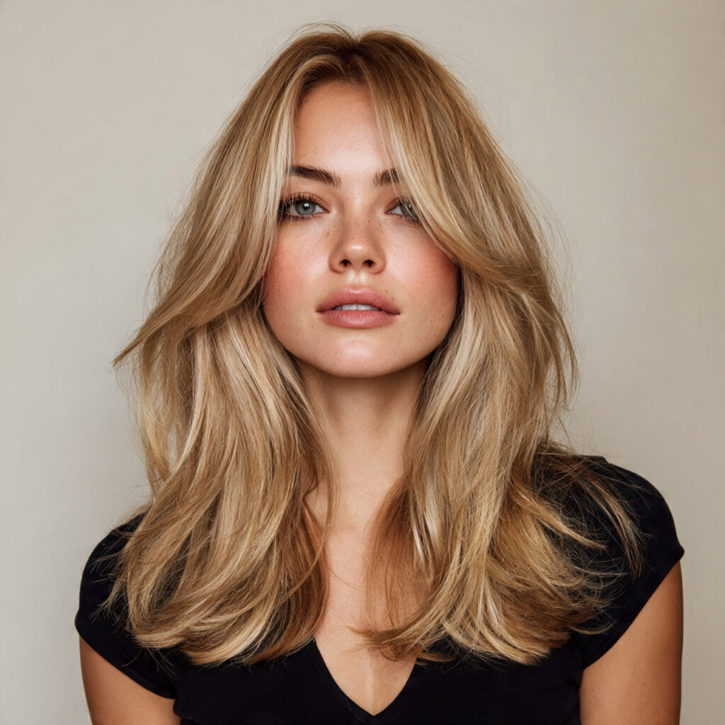 25 Fall Blonde Hairstyle Ideas You’ll Love for a Cozy, Stylish Look 17 Golden Beige Blonde Ideas