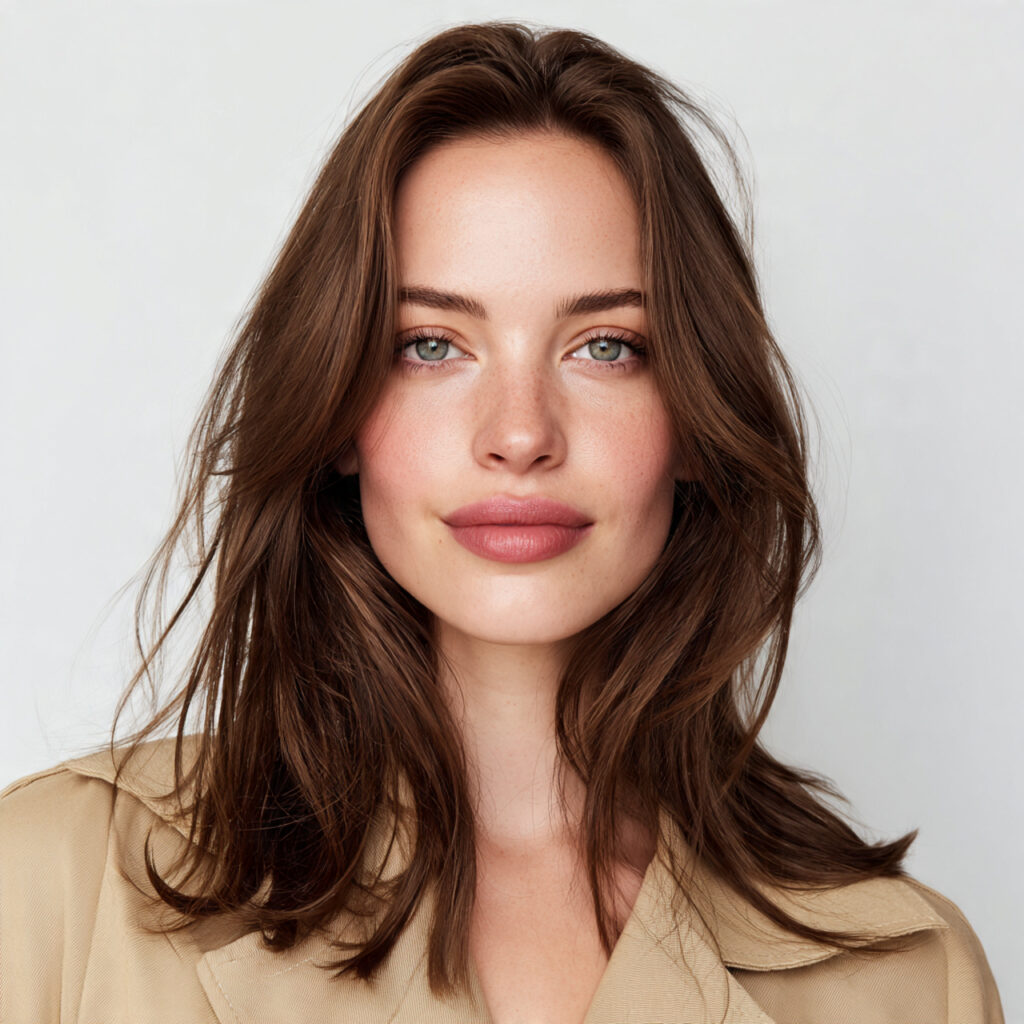 Natural-Looking Brunette Ideas