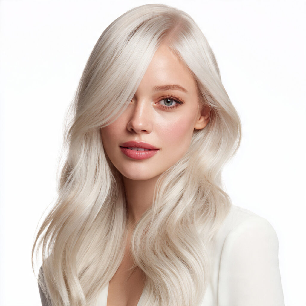 25 Fall Blonde Hairstyle Ideas You’ll Love for a Cozy, Stylish Look 22 Pearl Blonde Shine Ideas