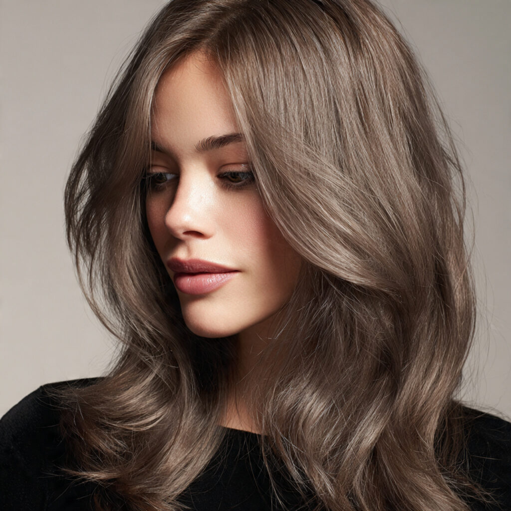 Ash Brown Cool-Toned Ideas