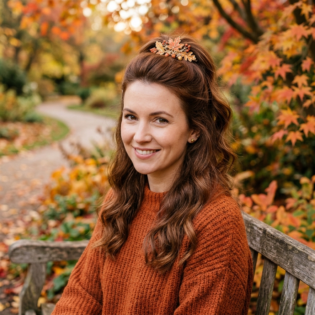 Effortless Half-Up Half-Down Ideas for Autumn