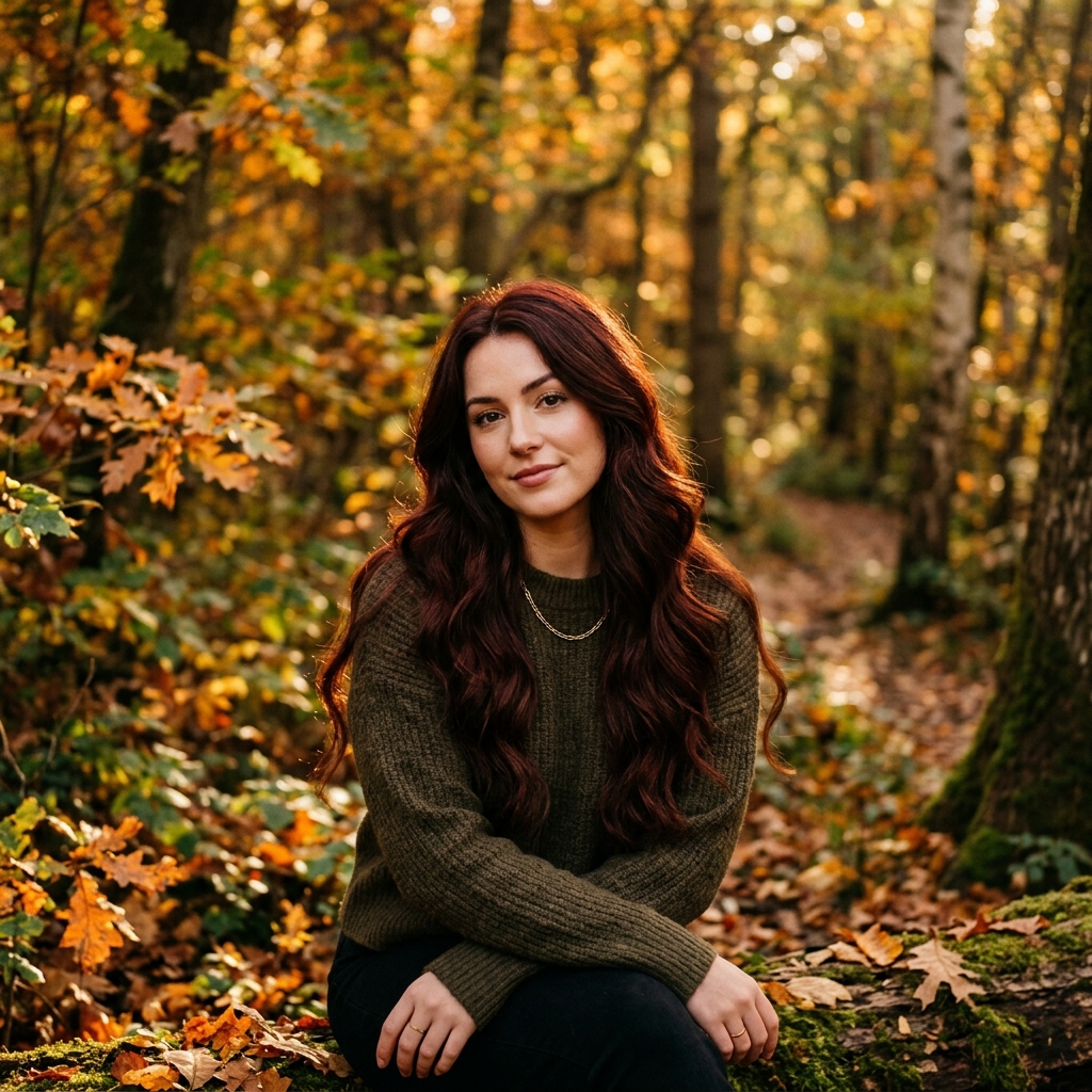 Dark Auburn Hair Color Ideas