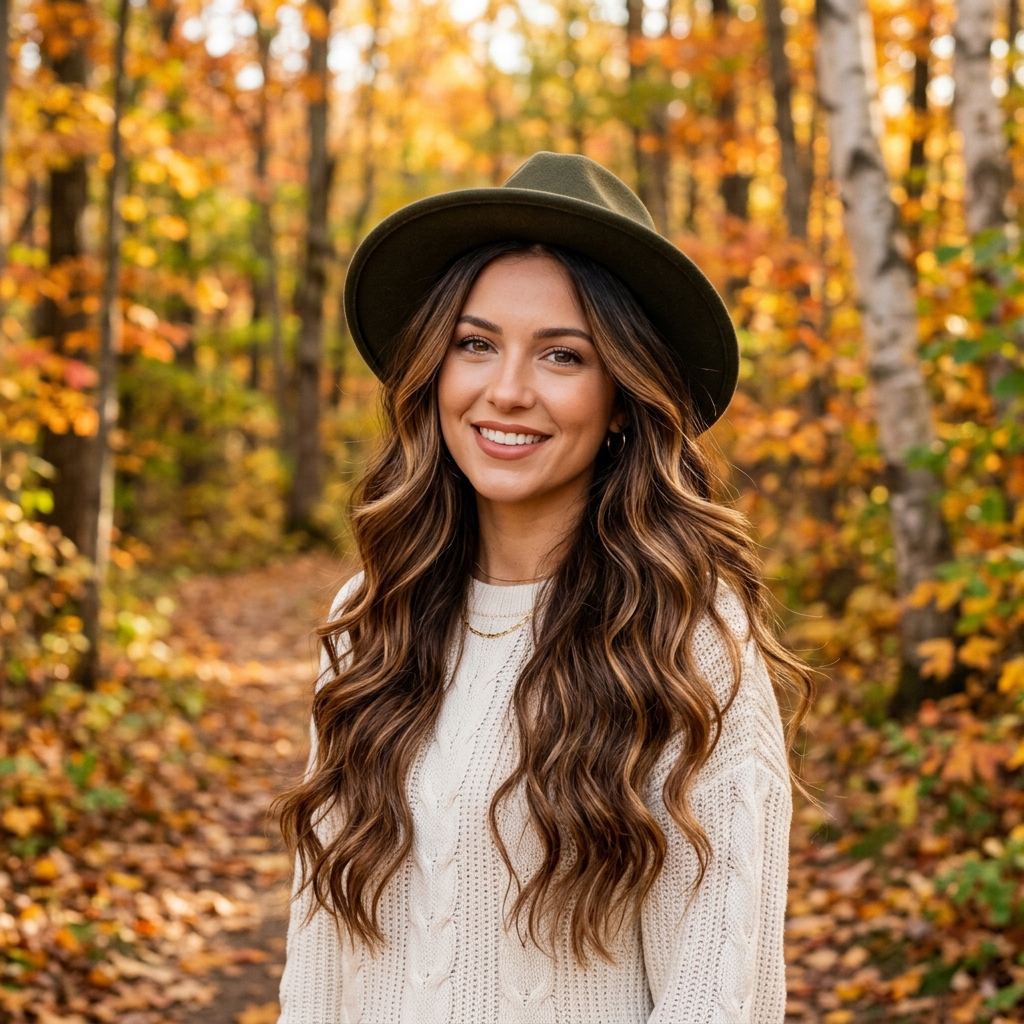Autumn Balayage Hair Ideas