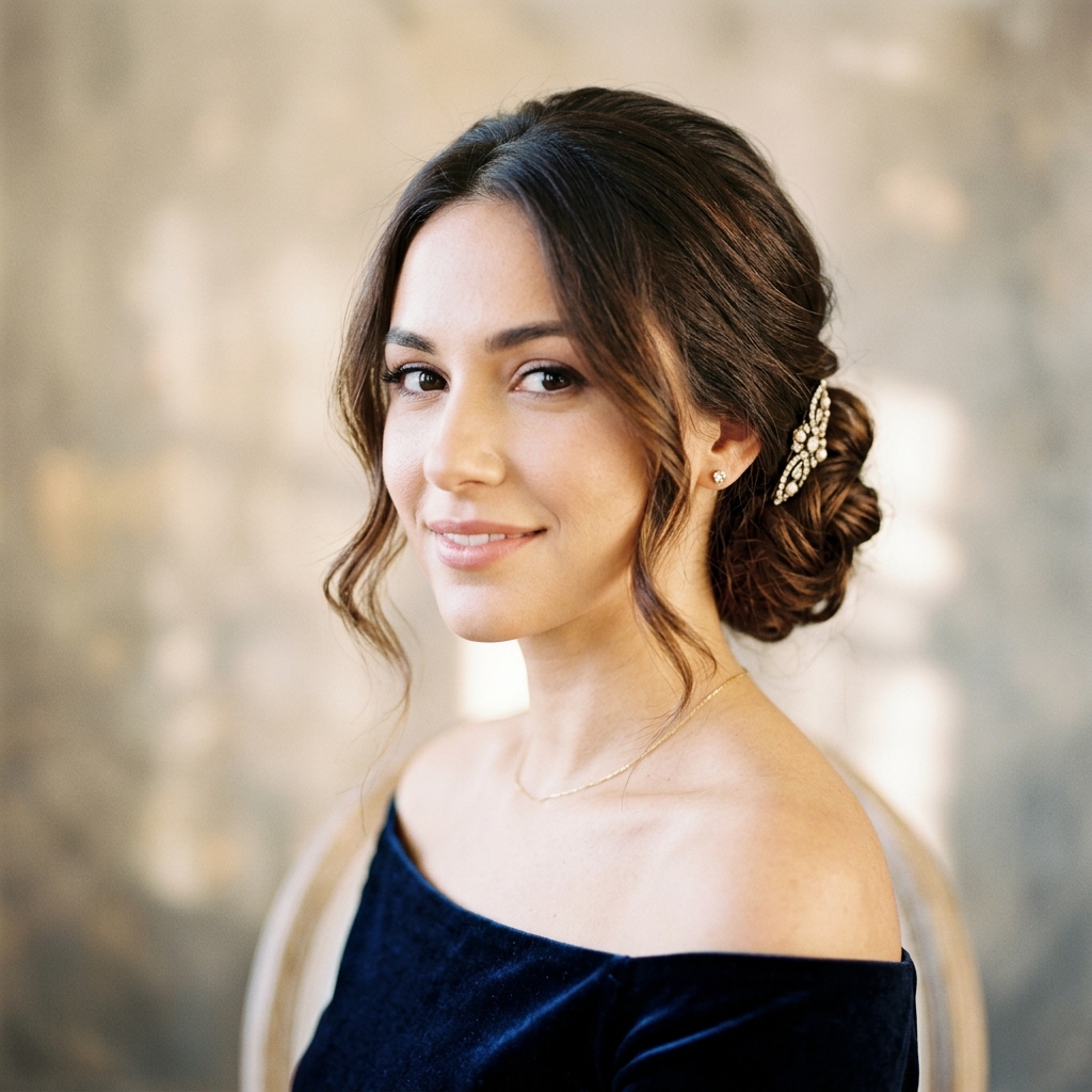 Elegant Fall Updo Ideas